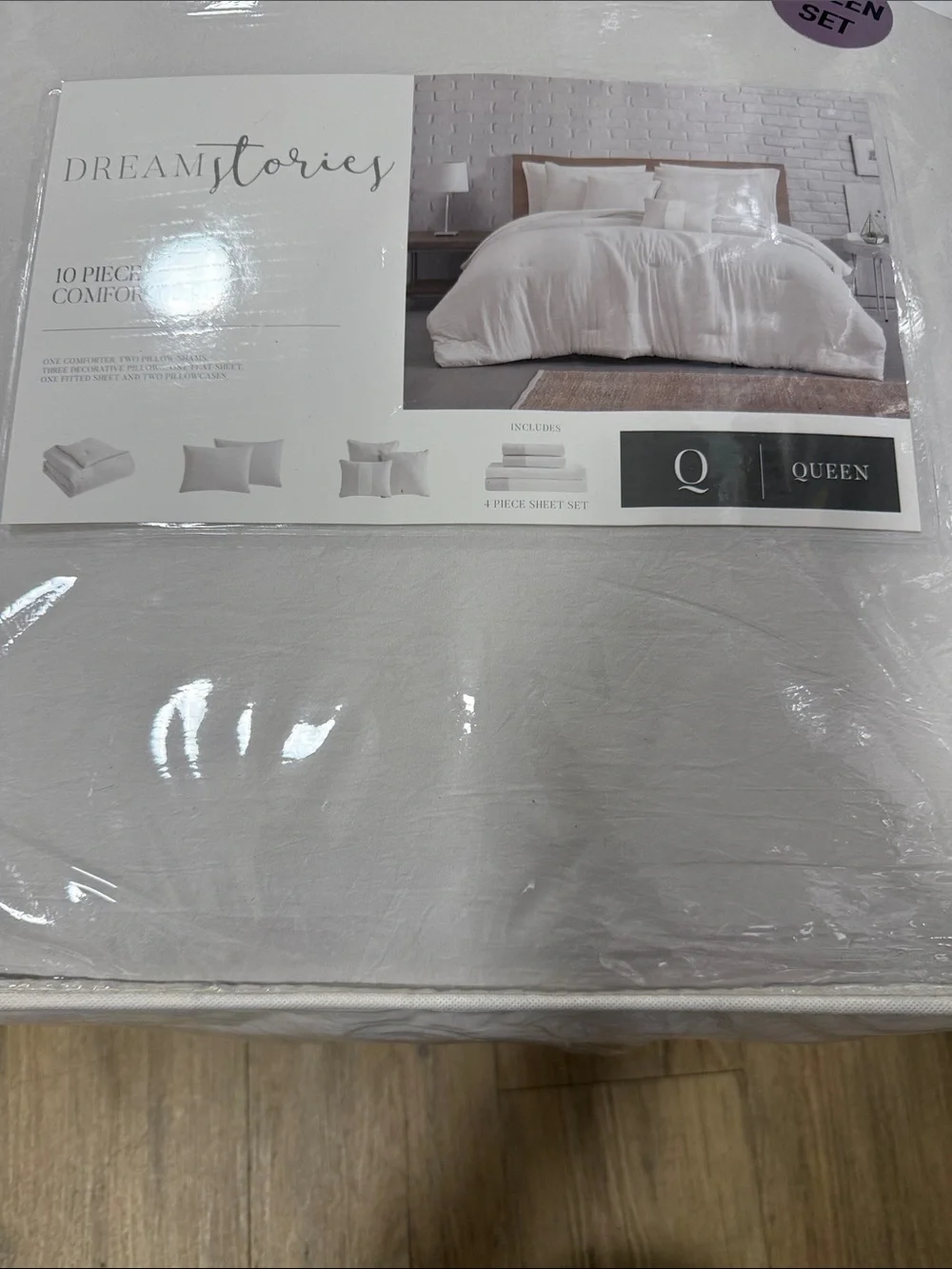 Dream Stories 10-Piece Super Soft Comforter Set